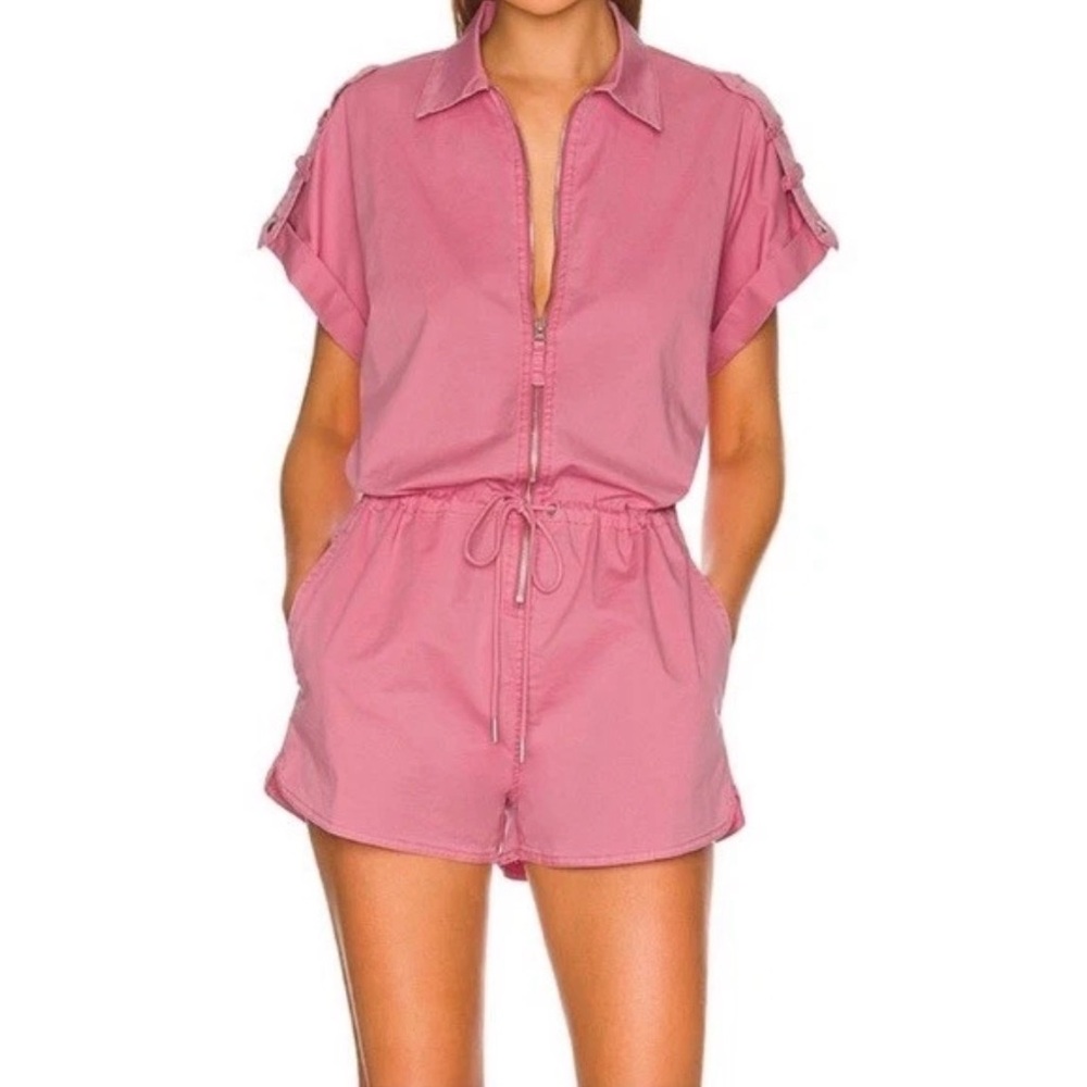 Pistola Dusty Rose Short Sleeve Romper